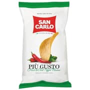 San Carlo Piu Gusto Mint and Chili Pepper Flavour Potato Chips 50g