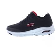 Skechers Arch Fit Men's Shoes Black/Red 41EU