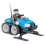 Cobi 100pcs Action Town Police Snowmobile