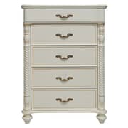 Pan Emirates Titanium Chest Of 5 Drawer