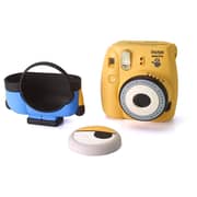 Fujifilm INSTAX MINI8 Minion Instant Film Camera Yellow + 10 Sheets