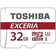 Toshiba THNM302R0320E M302 Exceria 90MBPS Micro SD Card 32GB Red W/ Adaptor