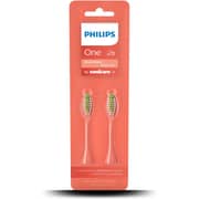 Philips One By Sonicare, 2 Brush Heads, Miami Coral, Bh1022/01
