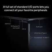 Asus Zenbook Pro 14 Duo OLED UX8402ZE-OLED207W Laptop - Core i7 2.3GHz 16GB 1TB 4GB Win11Home 14.5inch 2.8K Tech Black English/Arabic Keyboard