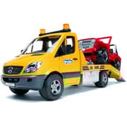 Bruder 02535 MB Sprinter Transporter with Vehicle Toy Bruder 02535 MB Sprinter Transporter with Vehicle Toy