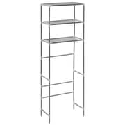 vidaXL 3-Tier Storage Rack over Toilet Silver 53x28x169 cm vidaXL 3-Tier Storage Rack over Toilet Silver 53x28x169 cm