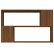 vidaXL Book Cabinet Brown Oak 100x24x63 cm Engineered Wood vidaXL Book Cabinet Brown Oak 100x24x63 cm Engineered Wood
