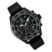Nautica NMX 1600 Quartz Black Silicon Watch For Men NAD25505G
