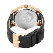 Diesel DZ7317 Mini Daddy Black Dual Time Dial Black Ion-plated Mens Watch Diesel DZ7317 Mini Daddy Black Dual Time Dial Black Ion-plated Mens Watch