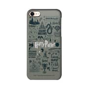 Harry Potter Infographic Grey - Sleek Case for iPhone 7