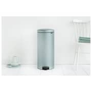 Brabantia 114564 Pedal Bin NewIcon 30Litre Metallic Mint