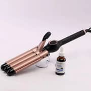 Enzo Professional Deep Waves With Coconut Serum Personal Show Of 22MM 3 Barrel Hair Curler