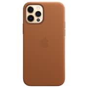 Apple iPhone 12 | 12 Pro Leather Case with MagSafe - Saddle Brown Apple iPhone 12 | 12 Pro Leather Case with MagSafe - Saddle Brown