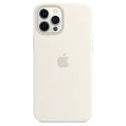 Apple iPhone 12 Pro Max Silicone Case with MagSafe - White Apple iPhone 12 Pro Max Silicone Case with MagSafe - White