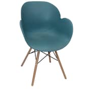 Jilphar Fiber Plastic Dining Room Chair with Armrest JP1271C