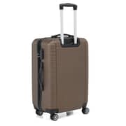 Senator ABS Spinner Trolley Luggage Bag Brown 20inch 9963-20_BRN