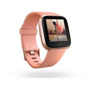 Fitbit Versa Fitness Watch Peach/Rose Gold Aluminum - FB505RGPKEU