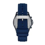 Michael Kors Theroux Men's Analog Watch Silicone Strap Michael Kors Theroux Men's Analog Watch Silicone Strap