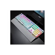 Aula F2088 White+silver Game Mechanical Keyboard Rgb Aula F2088 White+silver Game Mechanical Keyboard Rgb