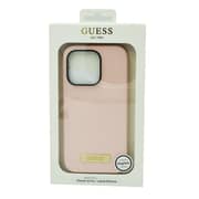 Guess Magsafe Liquid Silicone Logo Hard Case For Iphone 14 Pro Plate Pink Guess Magsafe Liquid Silicone Logo Hard Case For Iphone 14 Pro Plate Pink