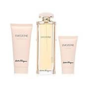 Salvatore Ferragamo Emozione Gift Set For Women (Salvatore Ferragamo Emozione 90ml EDP + 50ml Body Lotion + 100ml Shower Gel)