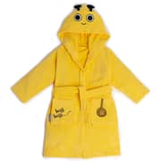Milk&moo Buzzy Bee Velvet Hooded Bathrobe