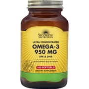 Sunshine Nutri Ultra Concentrated Omega-3 950mg Softgels