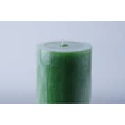 Premier Sugared Apple Pillar Candle Green D7xh18cm