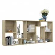 vidaXL Book Cabinet Sonoma Oak 67x24x161 cm Engineered Wood vidaXL Book Cabinet Sonoma Oak 67x24x161 cm Engineered Wood