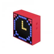 Divoom Timebox Mini Bluetooth Portable Speaker Red