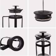 Biggcoffee French Press Fresh Coffee Maker Stainless Steel Transparent