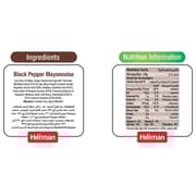 Herman Black Pepper Flavoured Mayonnaise 300ml-Pet