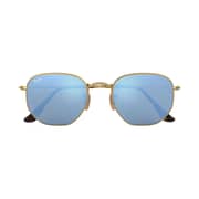 Ray-Ban Hexagonal Gold Sunglasses Unisex RB3548N 001/90 Ray-Ban Hexagonal Gold Sunglasses Unisex RB3548N 001/90