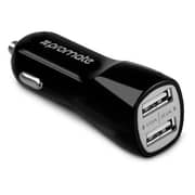 Promate VIVID 3100mAh Dual USB Car Charger Black