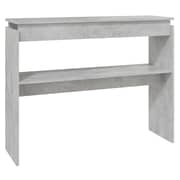 Vidaxl Console Table Concrete Grey 102x30x80 Cm Engineered Wood Vidaxl Console Table Concrete Grey 102x30x80 Cm Engineered Wood