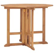 vidaXL Folding Garden Dining Table 90x90x75 cm Solid Teak Wood vidaXL Folding Garden Dining Table 90x90x75 cm Solid Teak Wood