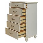 Pan Emirates Titanium Chest Of 5 Drawer