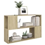 Vidaxl Book Cabinet Sonoma Oak 100x24x63 Cm Engineered Wood Vidaxl Book Cabinet Sonoma Oak 100x24x63 Cm Engineered Wood