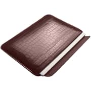 Wiwu Skin Croco Genuine Leather Sleeve Coffee Brown MacBook 13.3inch