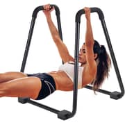 ULTIMAX Dip Bars, Full Set Dip Up Stand Station Triceps Strength Training Dip Bar, Parallel Bars, Strengthener, Pull-Ups, Push-Ups, L-Sits Split Parallel Bars