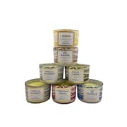 Byft Home Fragrances Candles Perfect For Relaxation 100g - Vanilla Bourbon - Pack Of 4