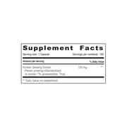 Sunshine Nutrition Korean Ginseng 100 Capsules Sunshine Nutrition Korean Ginseng 100 Capsules