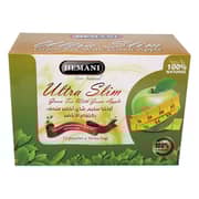 Hemani Ultra Slim Green Tea with Green Apple 120pcs Hemani Ultra Slim Green Tea with Green Apple 120pcs