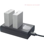 Dmk Power Lp-e8 Mini Portable Dual Usb Lcd Charger Tc-usb Iii Compatible With Canon Eos 550d 600d 650d 700d X4 X7i T3i T5i Camera