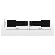 Galaxy Design Juno Corner Sofa Black Galaxy Design Juno Corner Sofa Black