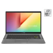 Asus VivoBook S14 S433FL-EB078T Laptop - Core i7 1.8GHz 8GB 512GB 2GB Win10 14inch FHD Indie Black English/Arabic Keyboard