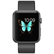 Apple Watch Series 2 - 42mm Space Grey Aluminium Case with Black Woven Nylon