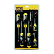 Stanley 6pcs Cushion Grip Screwdriver Set Phillips/Flared 0-65-009