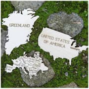 Wooden City Wooden World Map Medium