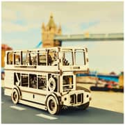 Wooden City London Bus 3D Mechanical Model